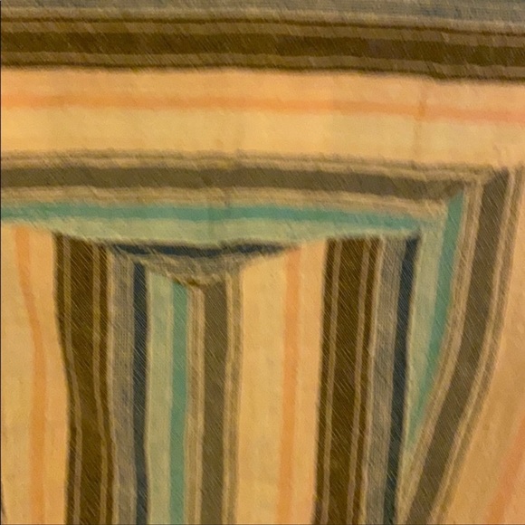 Free People Striped Pearly Snap Snaps Button Down western shirt - Picture 6 of 7